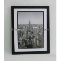 plexiglass black plastic picture frame 11x14