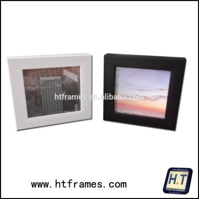 white and black 4x4 inches photo frame small minni frame