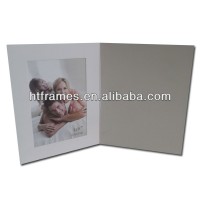 4x6 5x7 photo folder card white